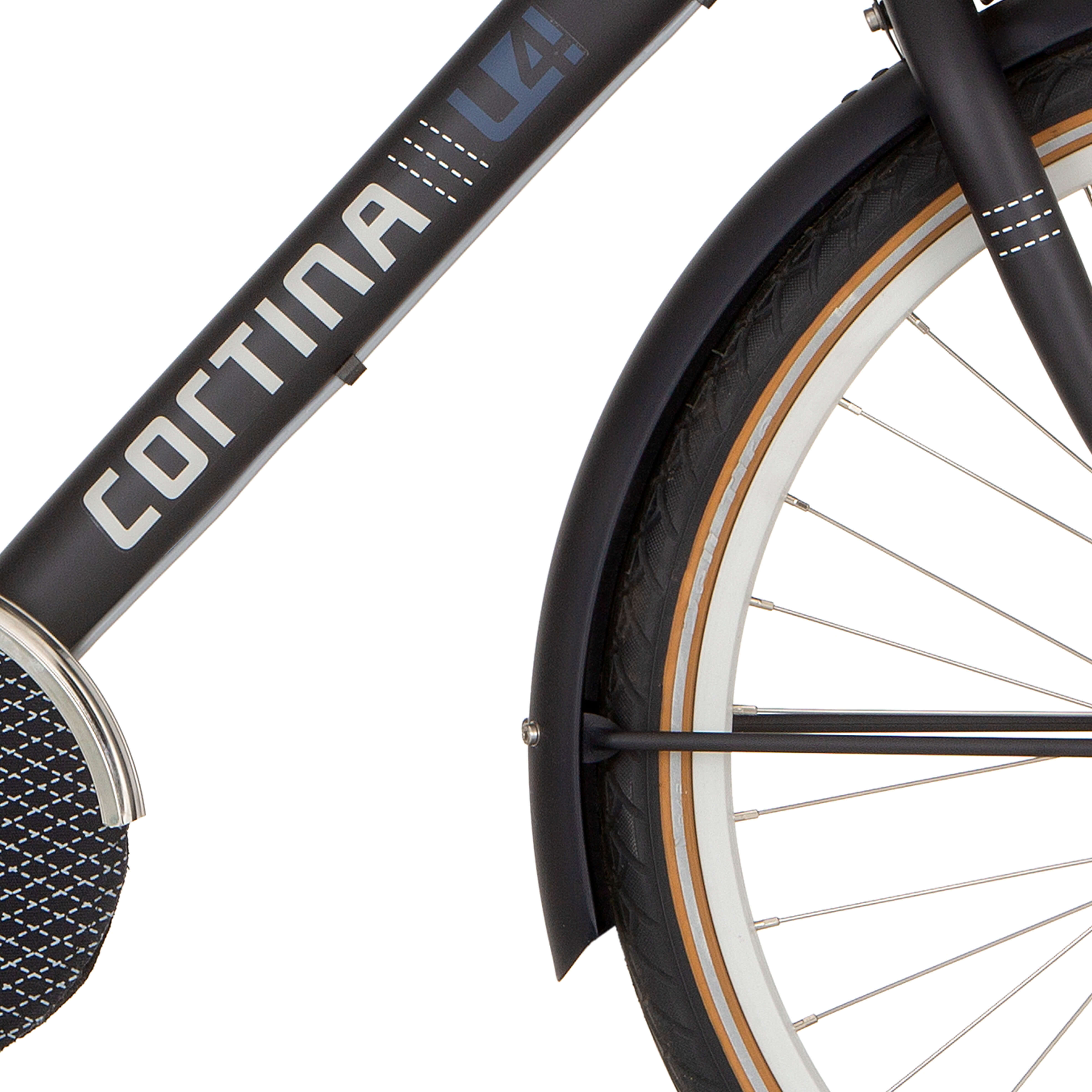 Cortina spatbord voor 26 U4 dark grey matt - AE-trading