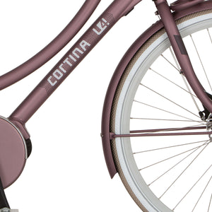 Cortina spatbord voor 28 U4 spicy silver matt - AE-trading