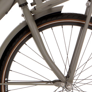 Cortina voorvork 26 U4 Meisjes quarz grey matt - AE-trading