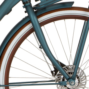 Cortina voorvork E-U4 D MM irish blue matt - AE-trading