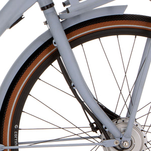 Cortina voorvork E-U4 D FM neutral grey matt - AE-trading