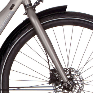 Cortina voorvork E-Mozzo shadow silver matt - AE-trading