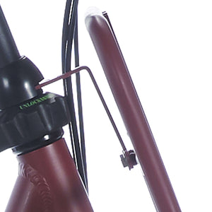 Cortina balhoofd beugel voordrager 28 D raspberry matt - AE-trading