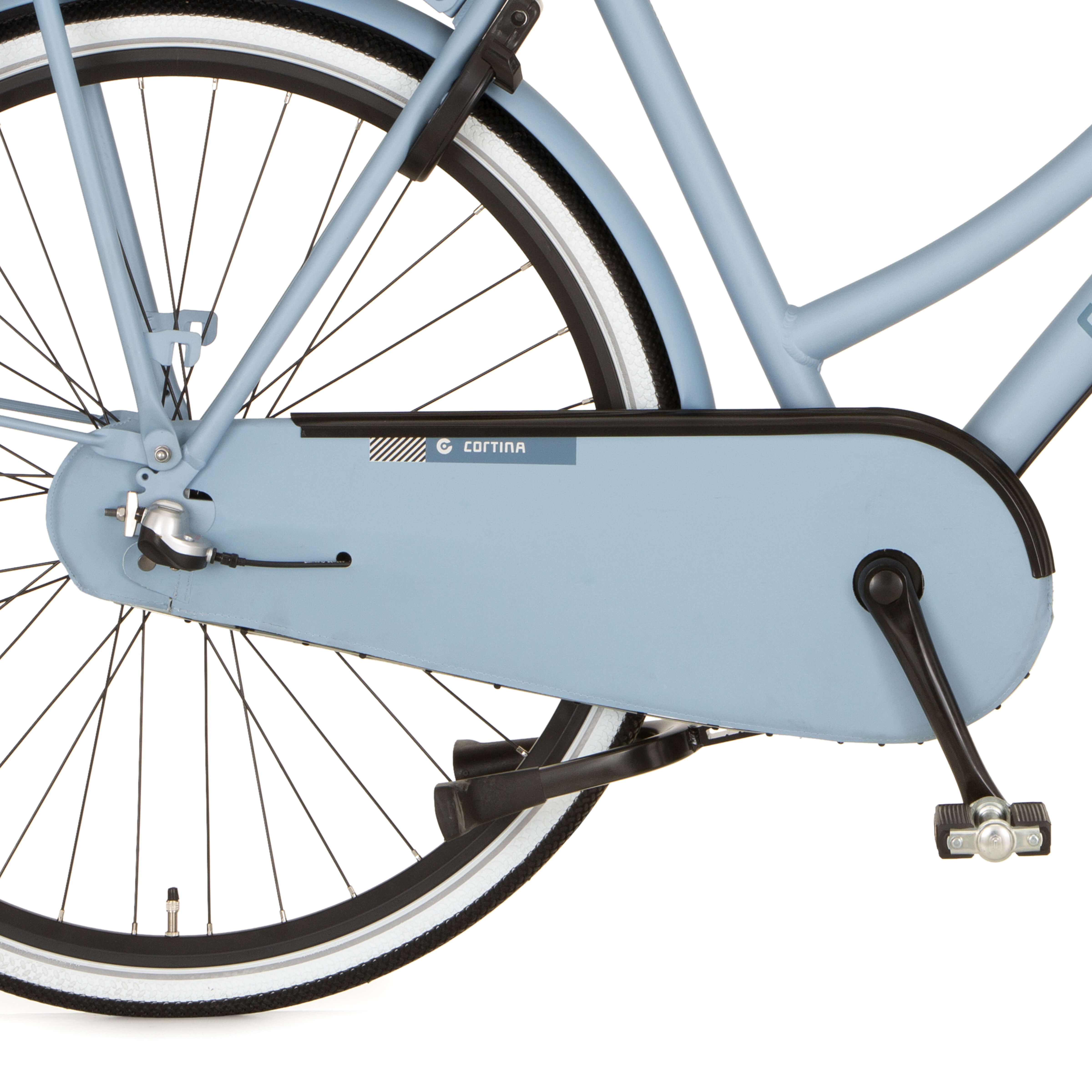 Cortina kettingkast lakdoek U4 blue sky metallic matt 3v - AE-trading