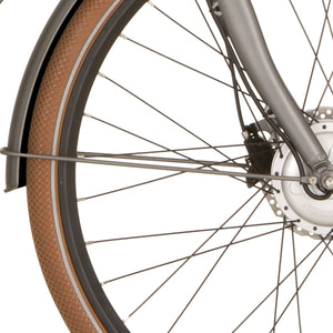 Cortina spatbordstang 28 Foss lead metal matt - AE-trading