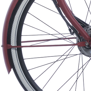 Cortina spatbordstang voor 28 E-U4 raspberry matt - AE-trading