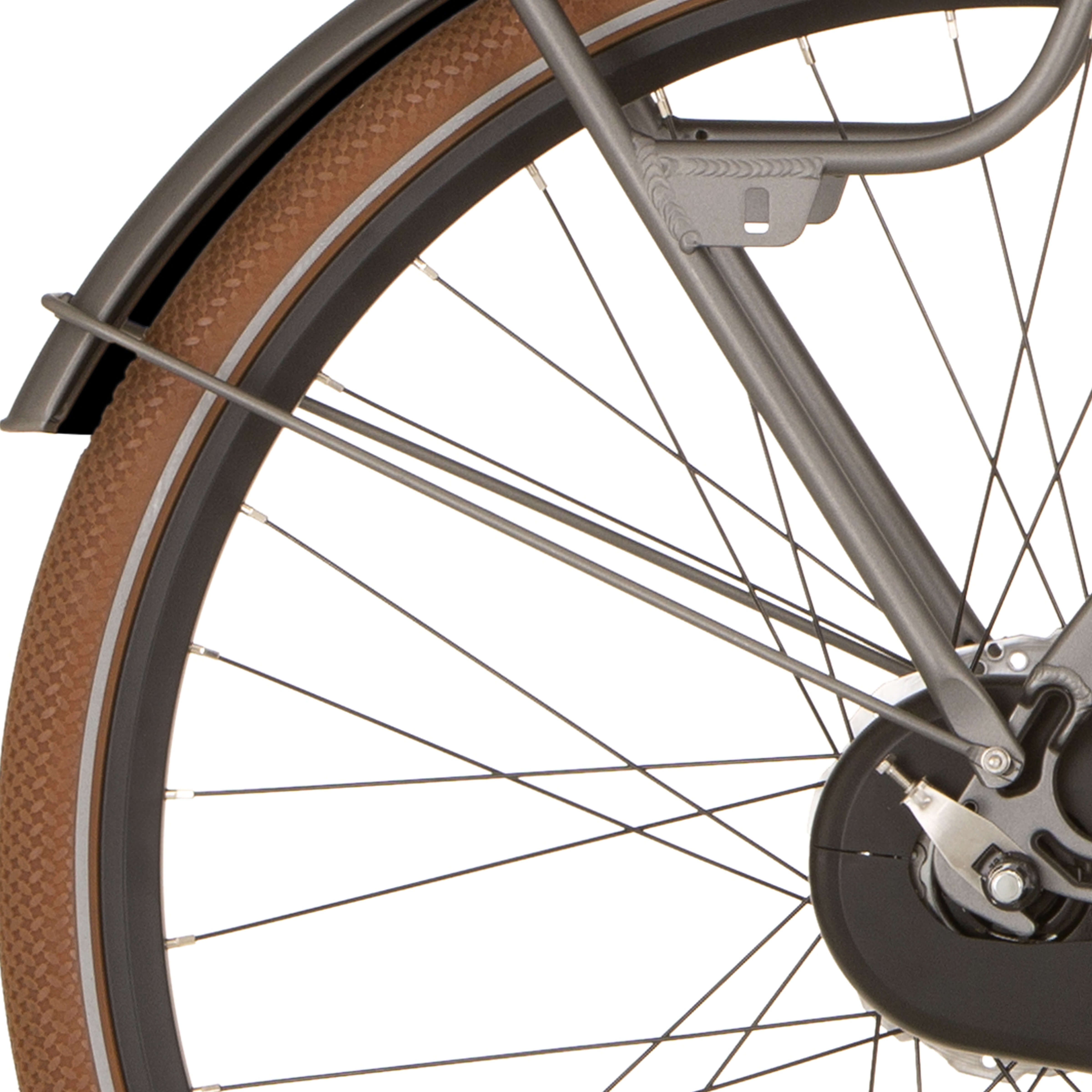 Cortina spatbordstang achter 28 Foss lead metal matt - AE-trading