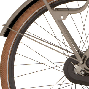 Cortina spatbordstang achter 28 Foss halva grey matt - AE-trading