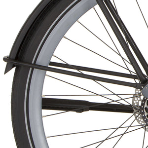 Cortina spatbordstang achter 28 Silento jet black matt - AE-trading