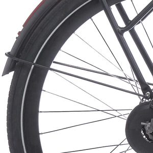 Cortina spatbordstang achter 28 E-Nite black graphite matt - AE-trading