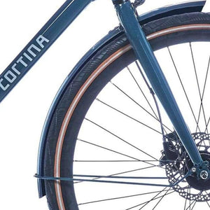 Cortina spatbord voor 28 E-Mozzo dark green matt - AE-trading