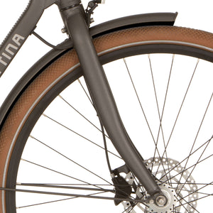 Cortina voorvork E-Foss MM iron black Matt - AE-trading