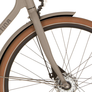 Cortina voorvork Foss halva grey matt - AE-trading