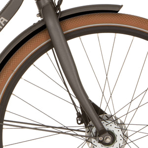 Cortina voorvork Foss iron black matt - AE-trading