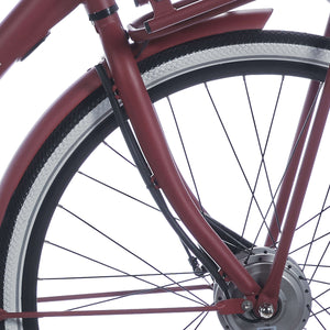 Cortina voorvork E-U4 D FM raspberry matt - AE-trading