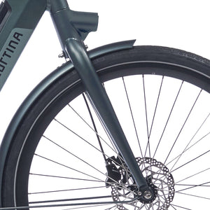 Cortina voorvork E-Nite dark green matt - AE-trading