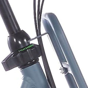 Cortina balhoofd beugel voordrager 28 H mouse grey matt - AE-trading