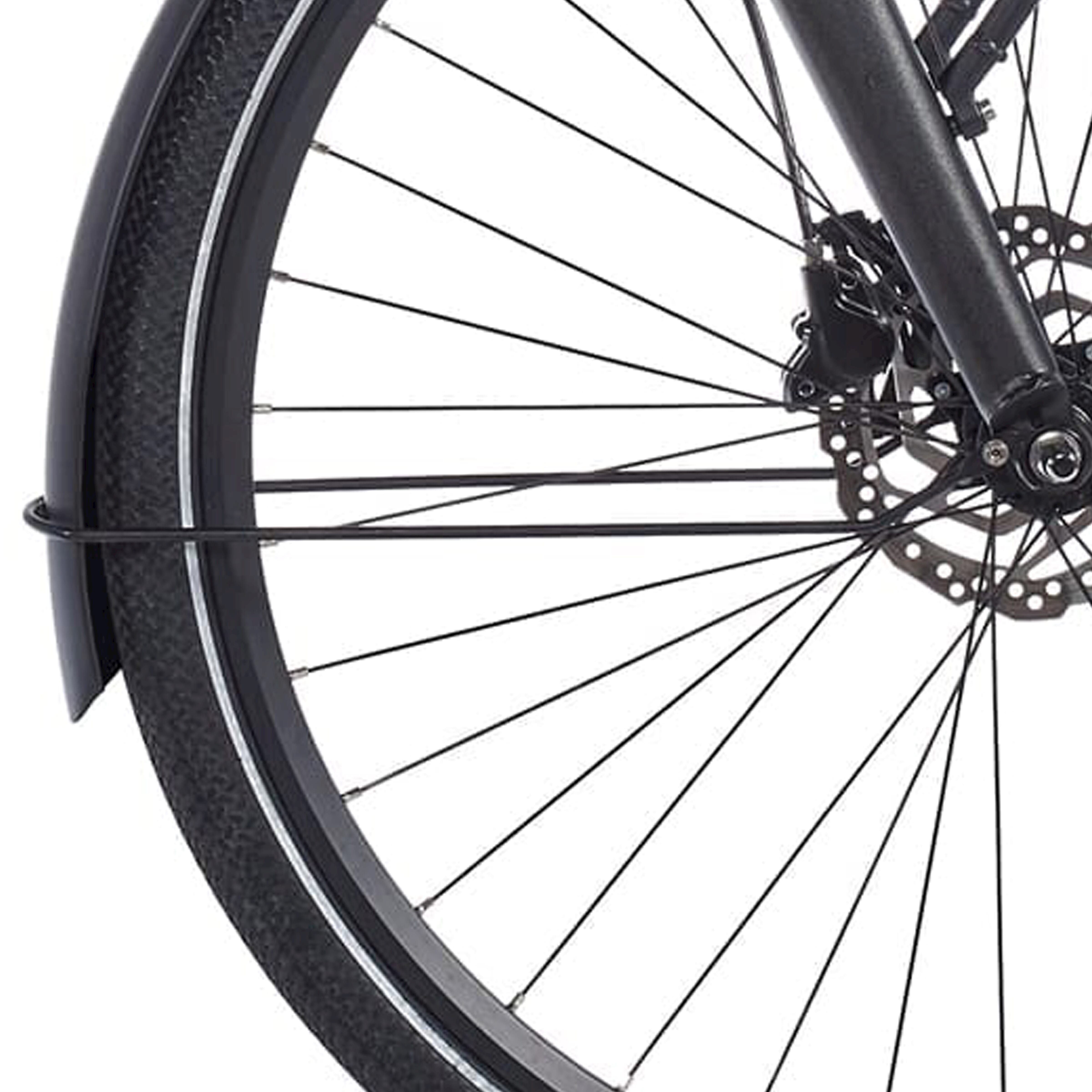Cortina spatbordstang voor 28 Common jet black matt - AE-trading