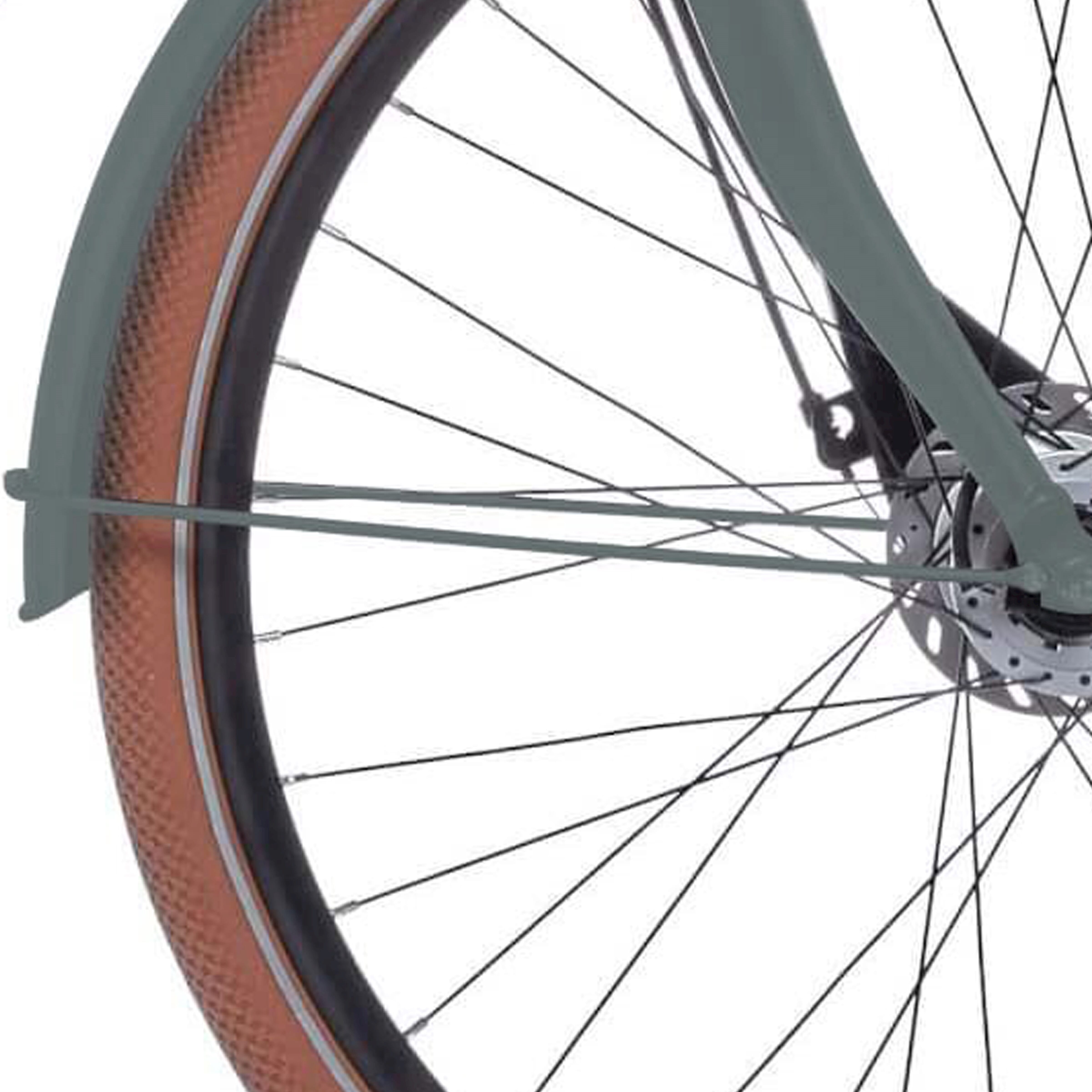 Cortina spatbordstang 28 Foss dark slate matt (afwijkend) - AE-trading