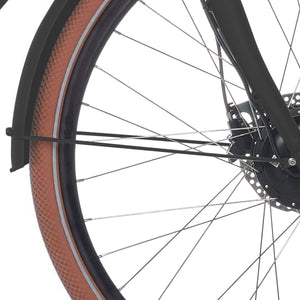 Cortina spatbordstang 28 Foss arrant black matt - AE-trading