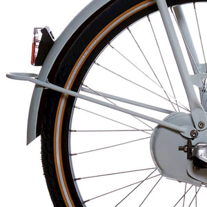 Cortina spatbordstang achter 26 U4 smooth grey matt - AE-trading