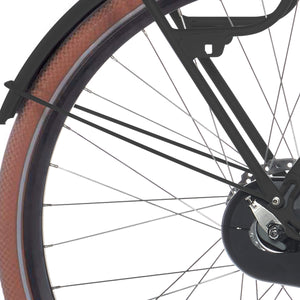 Cortina spatbordstang achter 28 E-Foss arrant black matt - AE-trading