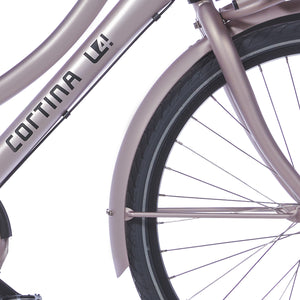 Cortina spatbord voor 24 U4 brilliant silver matt - AE-trading