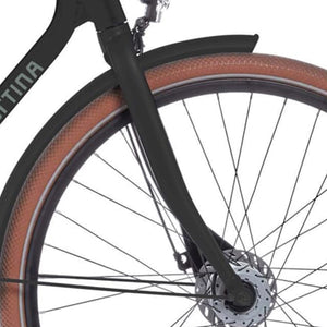 Cortina voorvork Foss D arrant black matt - AE-trading