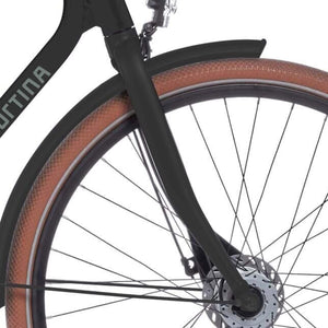 Cortina voorvork Foss H arrant black matt - AE-trading