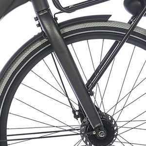 Cortina voorvork Common Family RB black gold matt - AE-trading