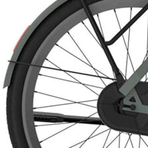 Cortina spatbordstang 28 E-Nite titanic green matt - AE-trading