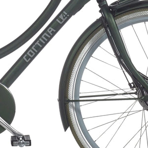 Cortina spatbord voor 28 E-U4 hunter green matt - AE-trading