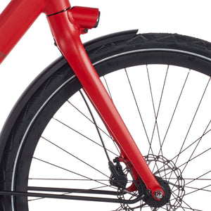 Cortina voorvork E-Lett traffic red matt - AE-trading