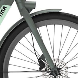 Cortina voorvork E-Nite titanic green matt - AE-trading