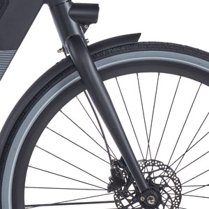 Cortina voorvork E-Blau DB jet black matt - AE-trading