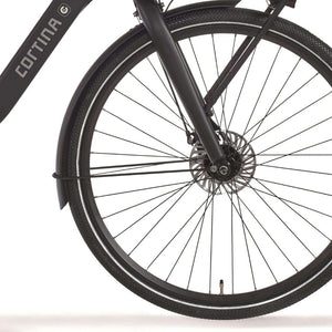 Cortina spatbord voor E-Common jet black matt - AE-trading