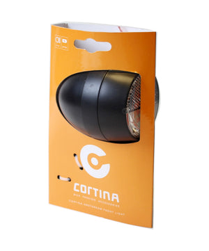Cortina koplamp Amsterdam batterij zwart - AE-trading