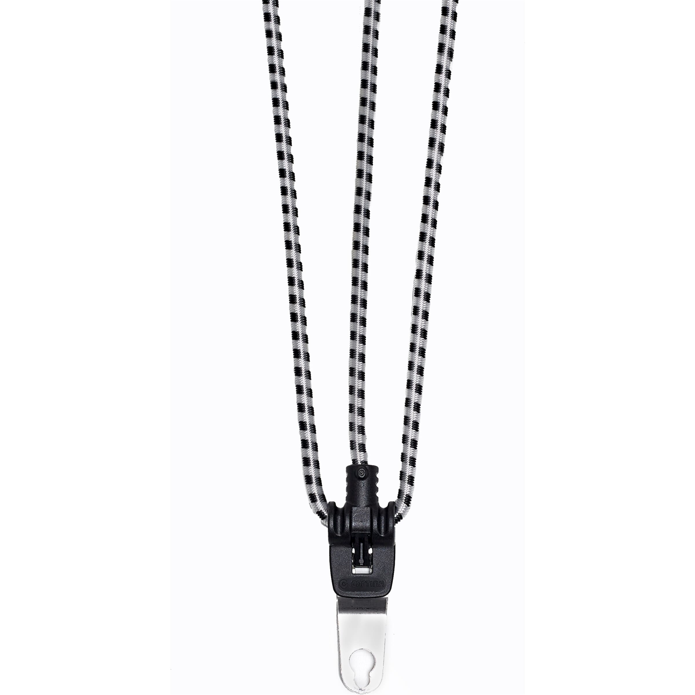 Cortina snelbinder Jakarta 62 cm wit/zwart - AE-trading