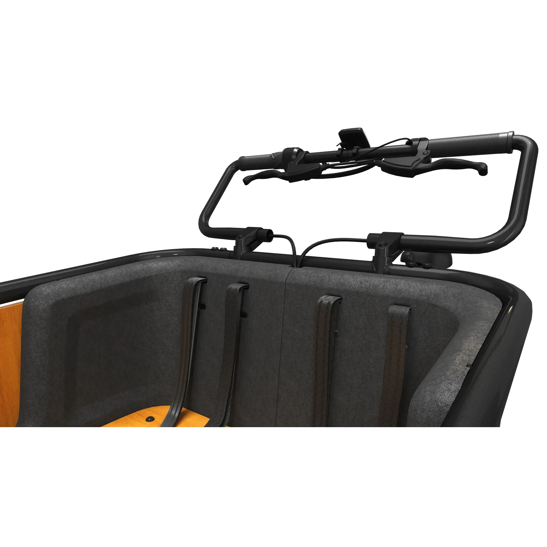 Cangoo Buckle Up – Elektrische Bakfiets met 3 Wielen – 250W Middenmotor – 13Ah Accu – Hydraulische Schijfremmen – 4 Kinderzitplaatsen - AE-trading