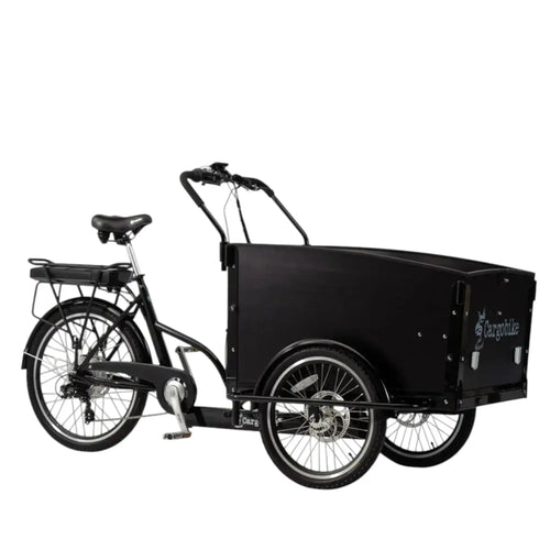 CargoBike of Sweden Classic - Elektrische bakfiets - Zwart - AE-trading