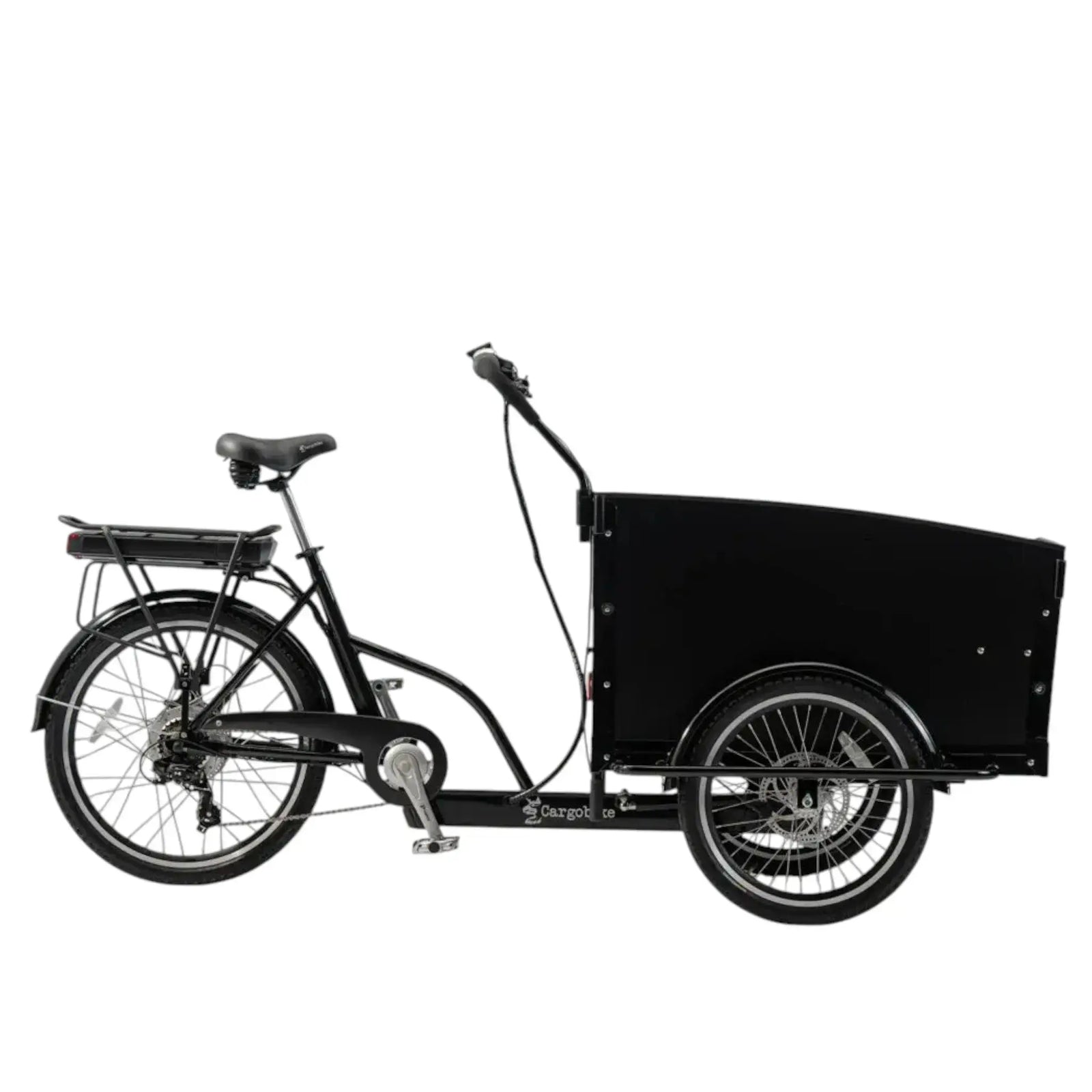 CargoBike of Sweden Classic - Elektrische bakfiets - Zwart - AE-trading