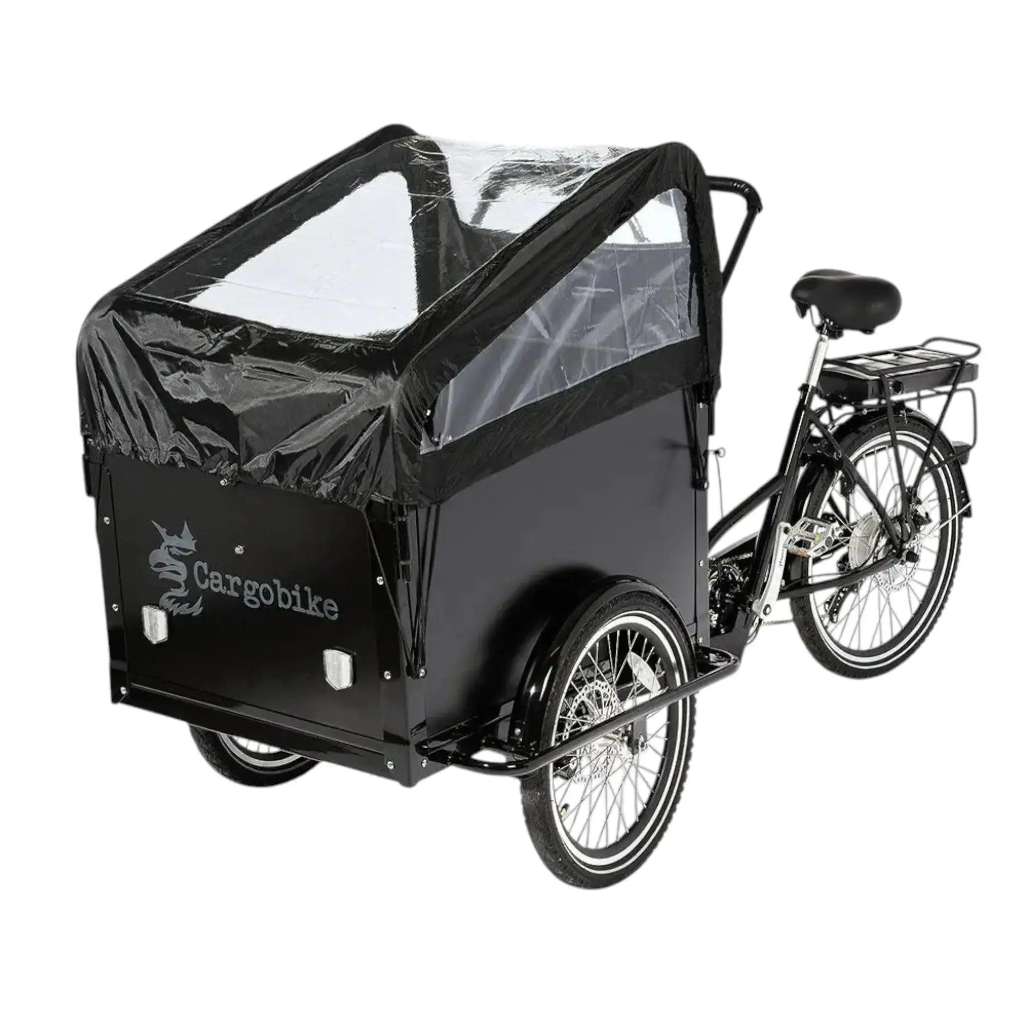 CargoBike of Sweden Classic - Elektrische bakfiets - Zwart - AE-trading