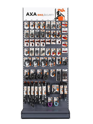 Axa schap combi horizontaal, met een combi van verlichting en sloten. 100cmx200cm . Vraag onze vertegenwoordigers voor plaatsing en acties. Prijs op basis van 1 artikel per haak. (Genoemde prijs betreft alleen de producten en is exclusief stellingmater... - AE-trading