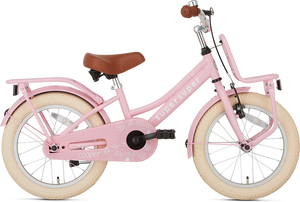 SuperSuper Cooper 16 Kinderfiets Roze – Comfortabele Meisjesfiets met Lichtgewicht Frame en Stabiele Zijwieltjes - AE-trading
