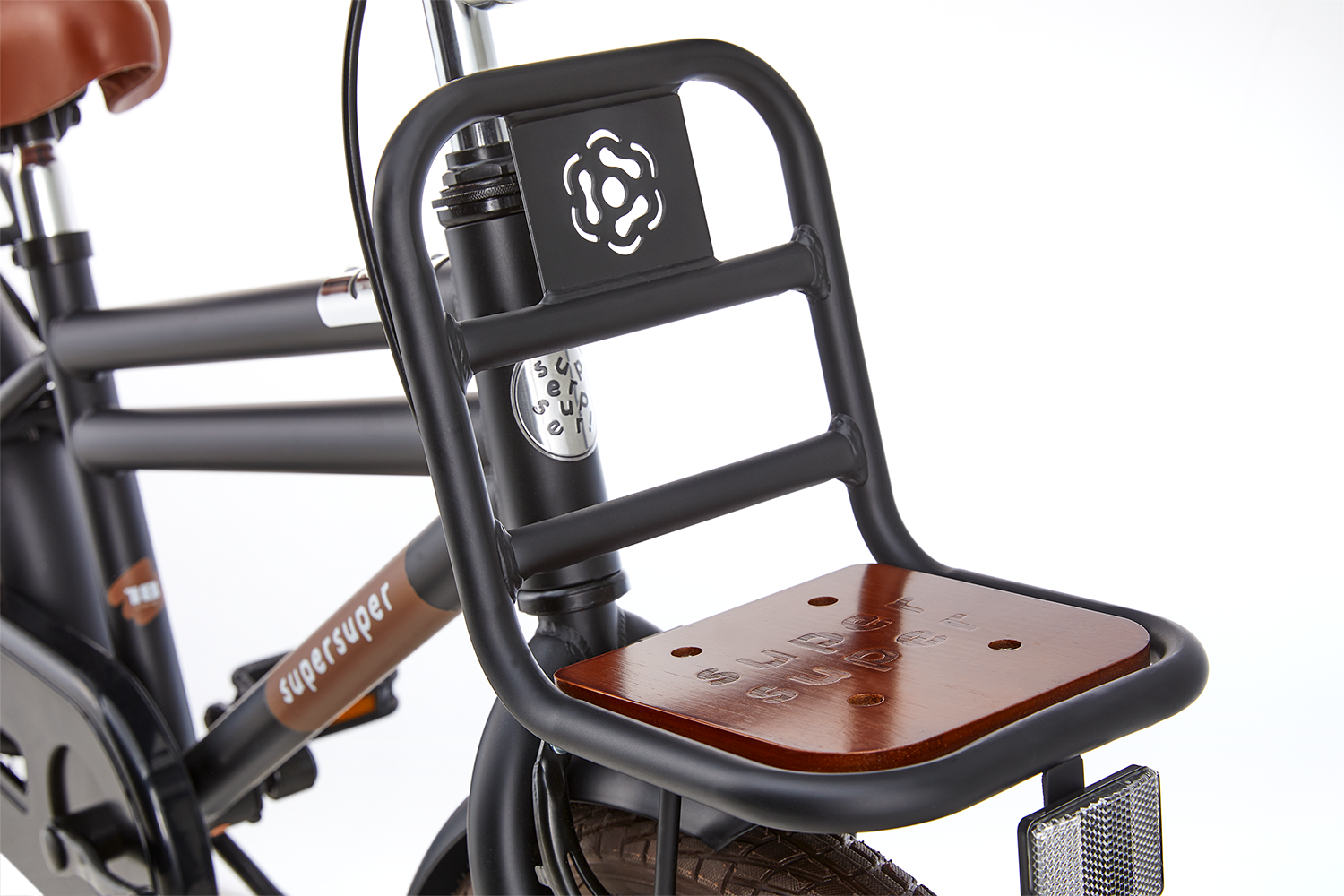 Cooper Bamboo 18 Boys Matt Black Mat Zwart - AE-trading