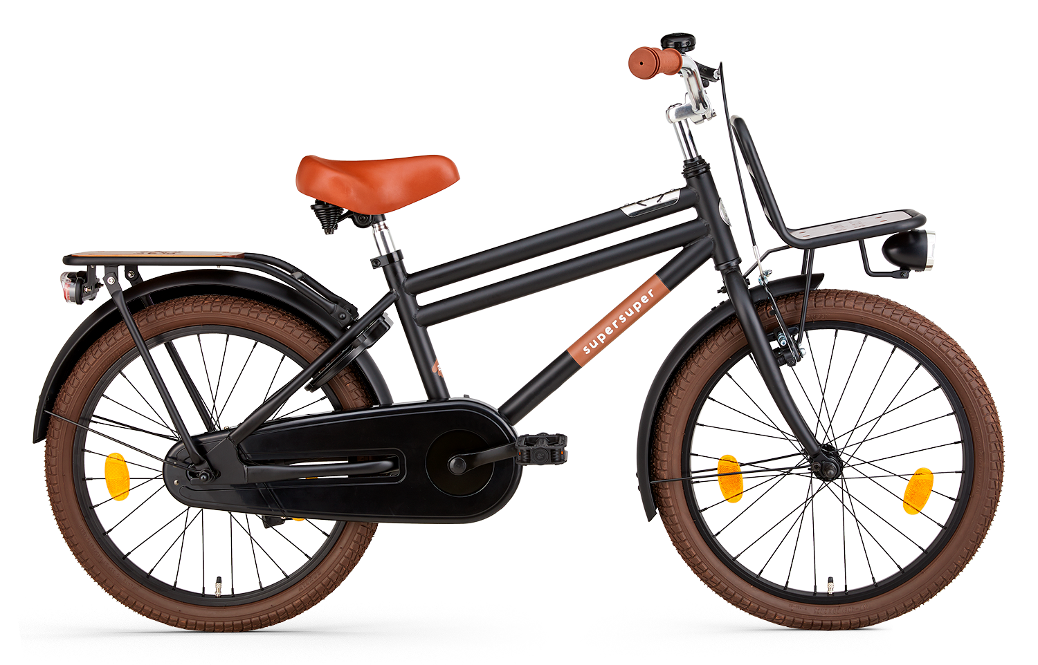 Cooper Bamboo 20 Boys Matt Black Mat Zwart - AE-trading