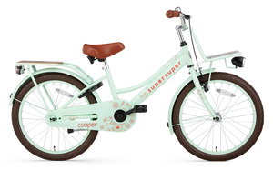 SuperSuper Cooper Bamboo 20 Kinderfiets Pistache – Comfortabele Kinderfiets met Betrouwbare Naafversnelling en Duurzaam Frame - AE-trading
