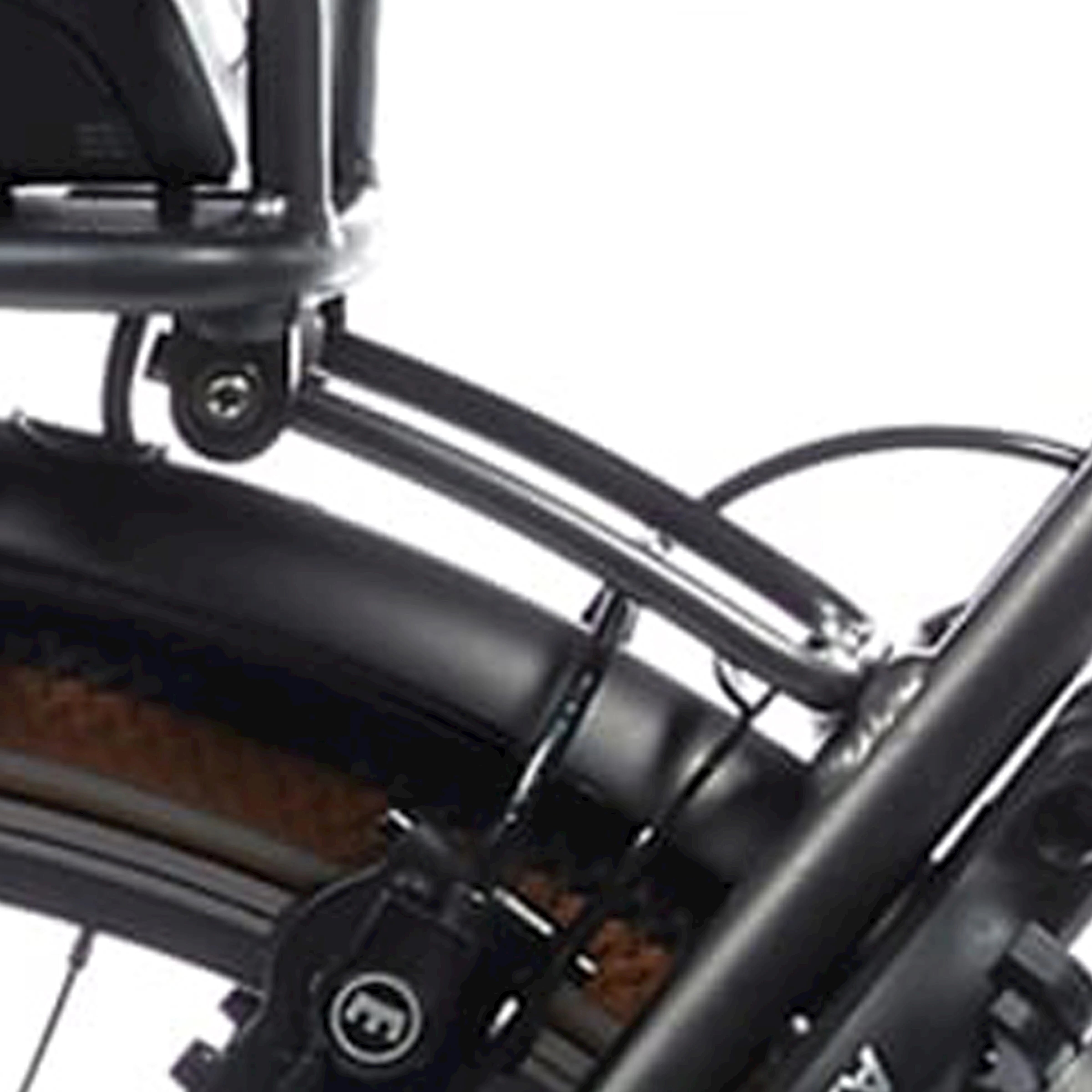 Cortina dragerbracket E-U4 eclips black matt 200mm - AE-trading