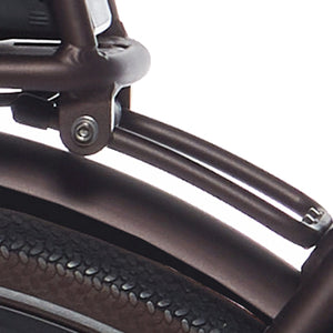 Cortina dragerbracket E-U4 friar brown matt 200mm - AE-trading