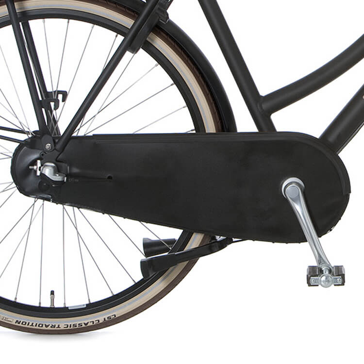 Cortina kettingkast lakdoek U4 jet black matt 3v zw strip - AE-trading